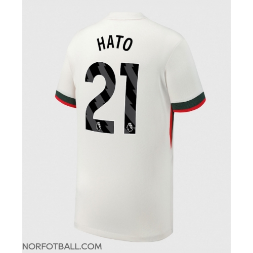 Billige Fotballdrakt Chelsea Jorrel Hato #21 Replika Bortedrakt 2025-26 Kortermet Billige Fotballdrakt Chelsea Jorrel Hato #21 Replika Bortedrakt 2025-26 Kortermet